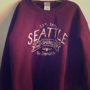Crew neck Seattle sweatshirt